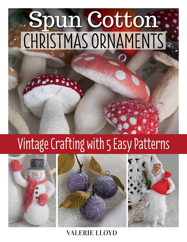 Cover of Spun Cotton Christmas Ornaments – Paperback / softback, ISBN 9781497102071