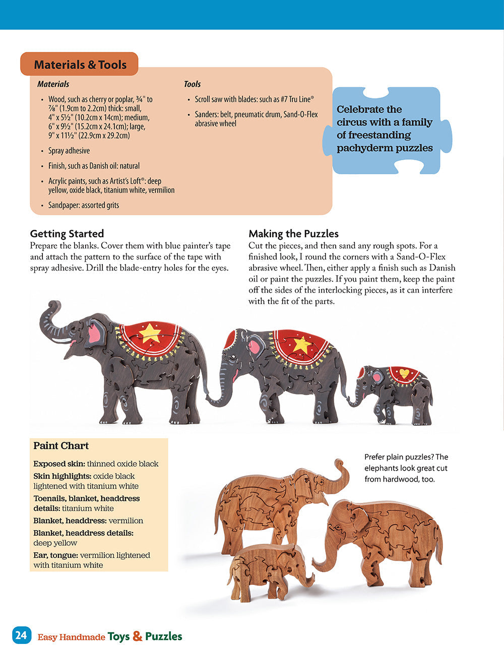 Easy Handmade Toys & Puzzles