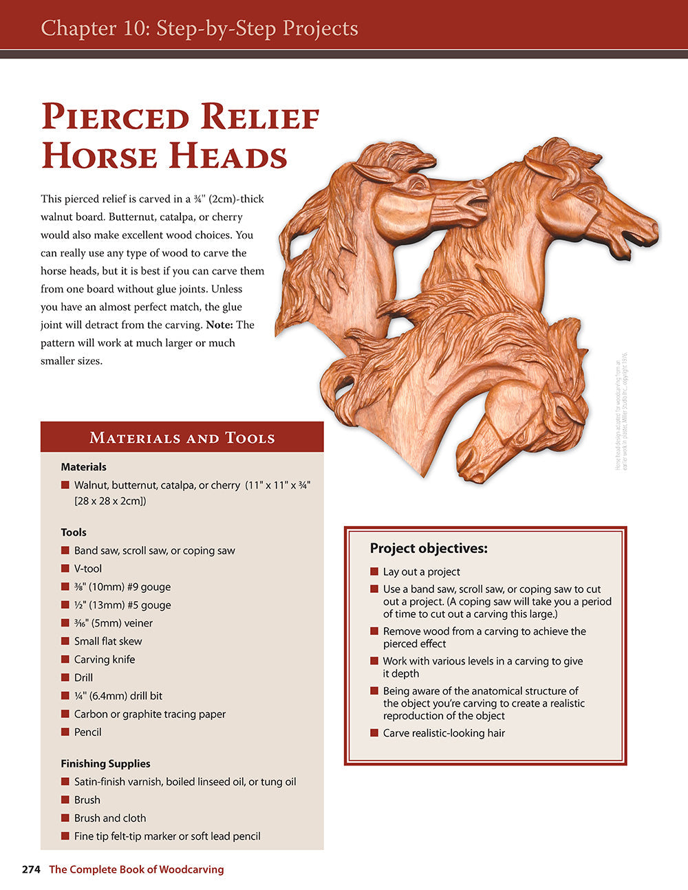 The Complete Book of Woodcarving, Updated Edition