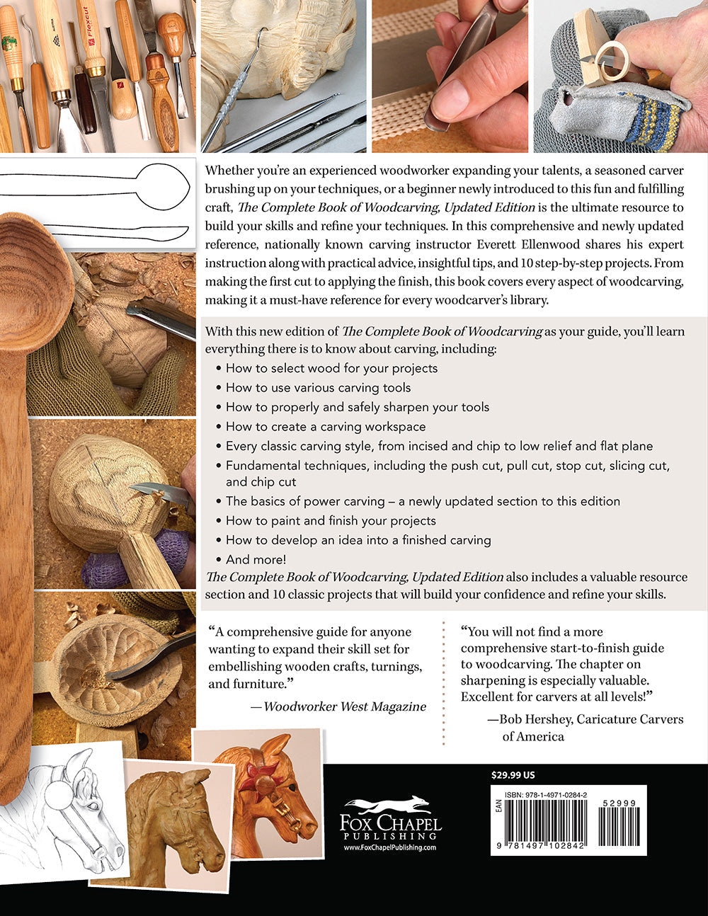 The Complete Book of Woodcarving, Updated Edition