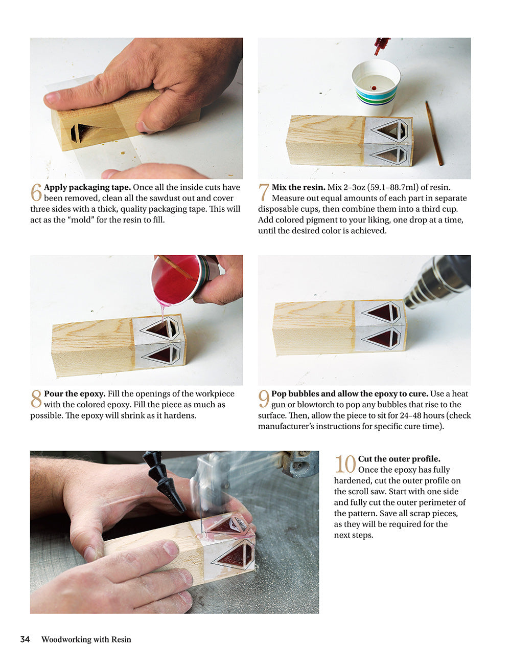 Woodworking with Resin