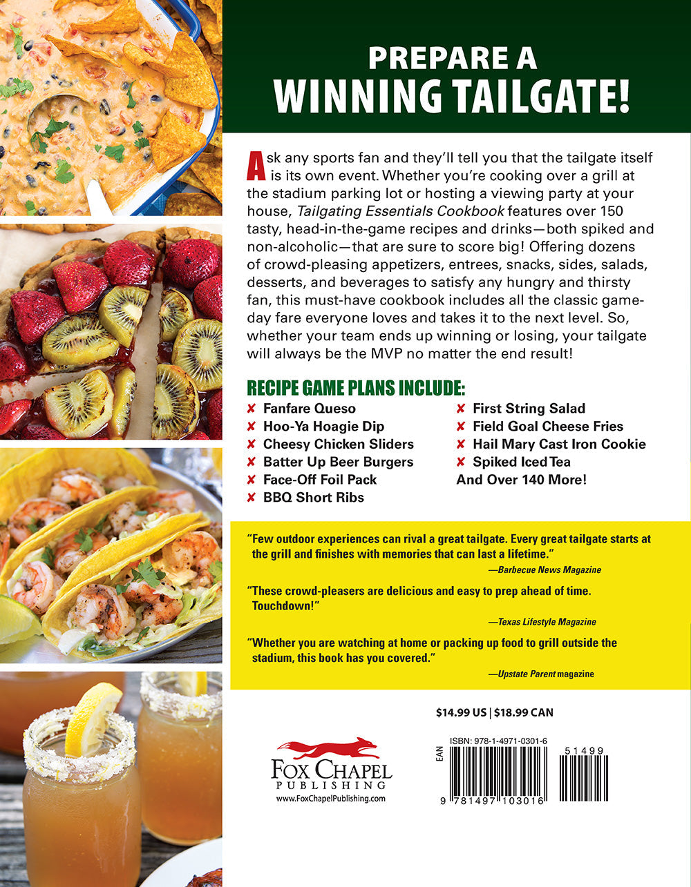 Tailgating Essentials Cookbook