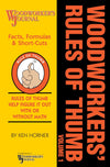 Woodworkers' Rules of Thumb Volume 1