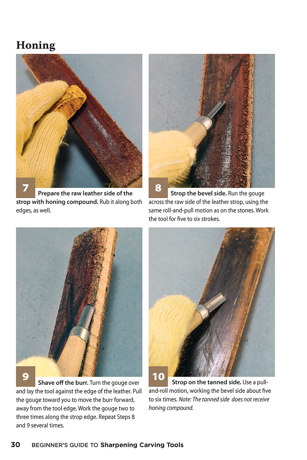 Beginners Guide to Sharpening Carving Tools