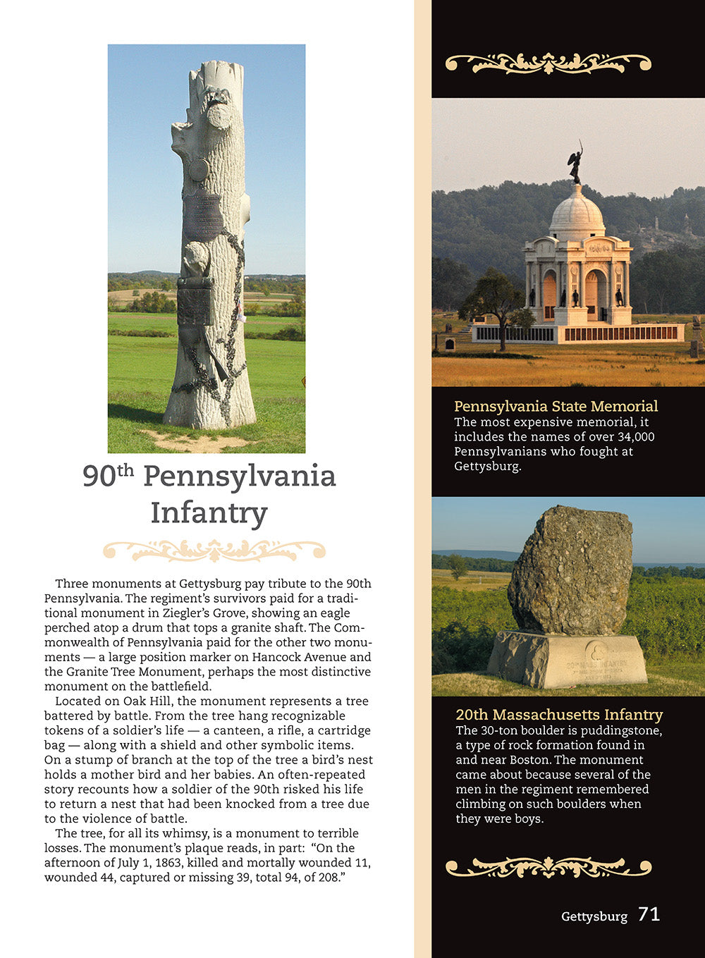 Inside Gettysburg – Hardback, ISBN 9781497103399