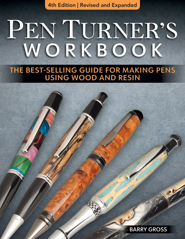 Cover of Pen Turner's Workbook, 4th Edition Revised and Expanded – Paperback / softback, ISBN 9781497103542