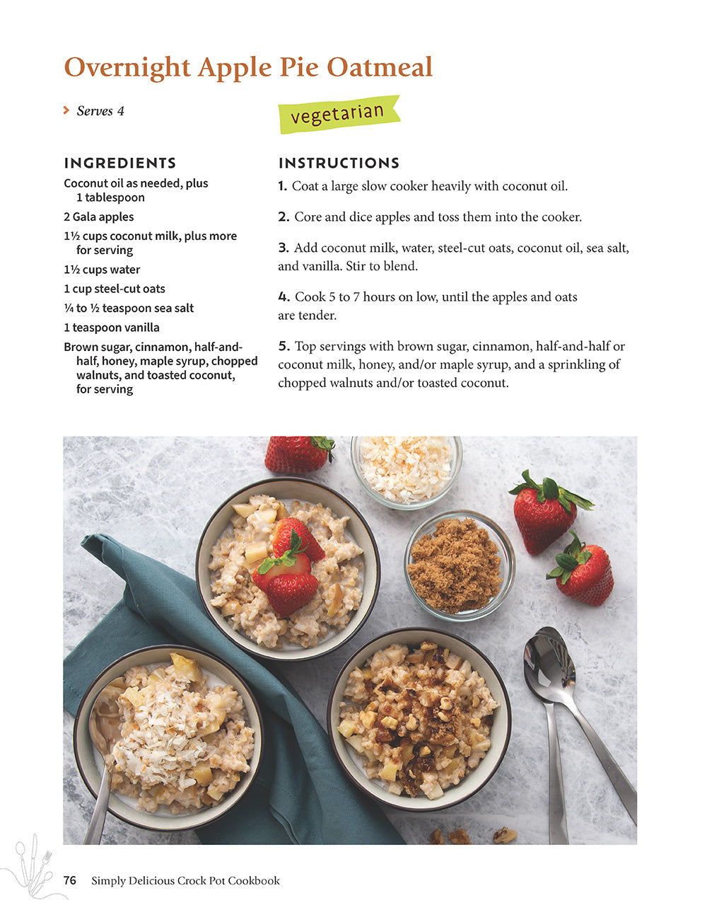 Simply Delicious Crock Pot Cookbook