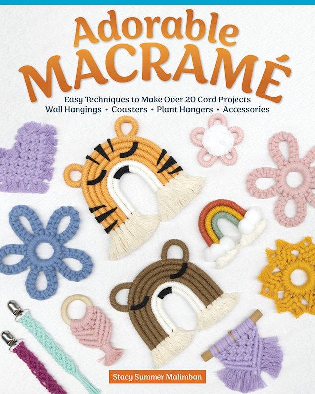 Cover of Adorable Macramé – Paperback / softback, ISBN 9781497103924