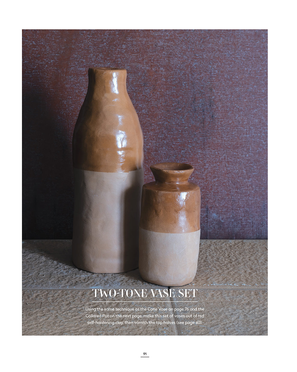 No Kiln, Handbuilding Clay Projects