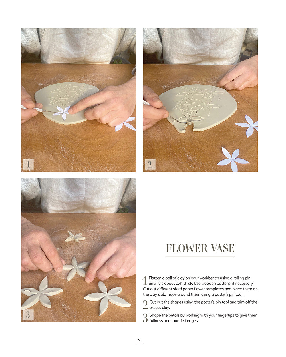 No Kiln, Handbuilding Clay Projects