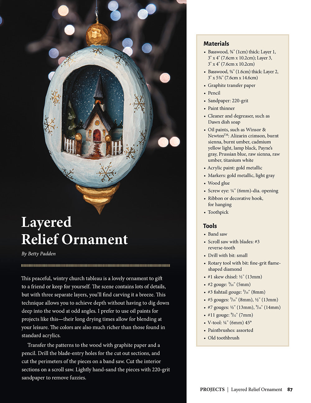 How-To Book of Christmas Carving