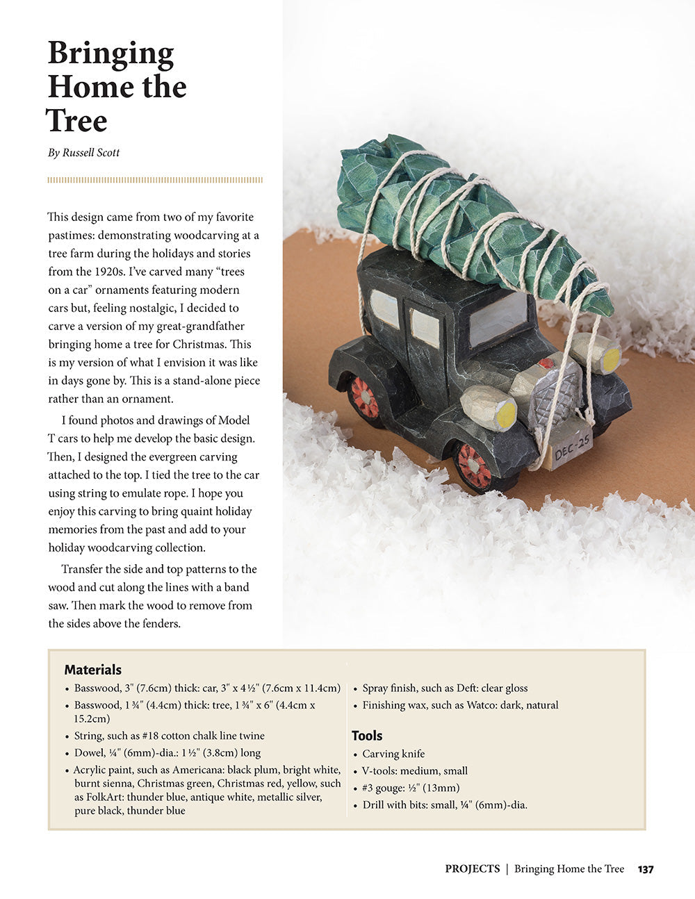 How-To Book of Christmas Carving