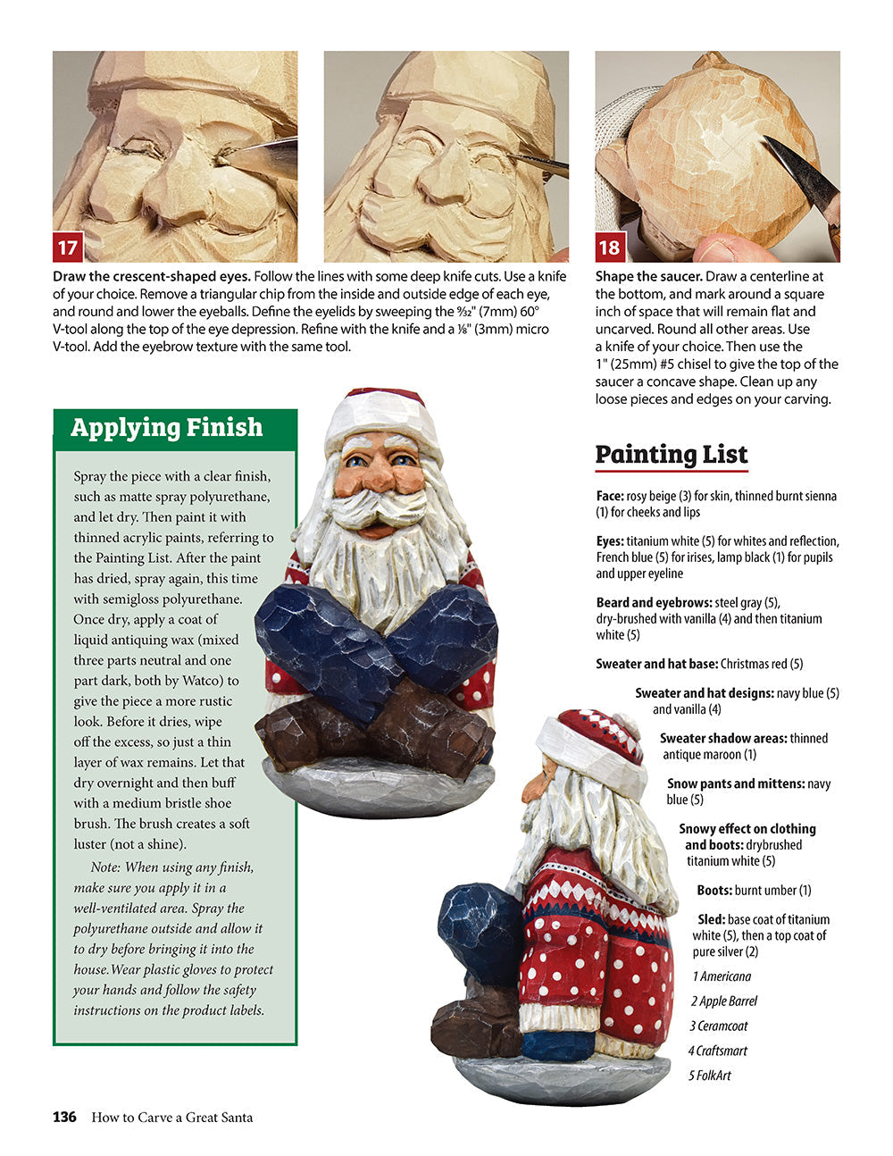 How to Carve a Great Santa