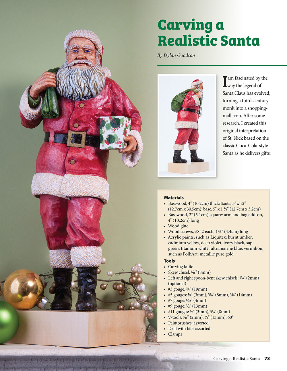 How to Carve a Great Santa