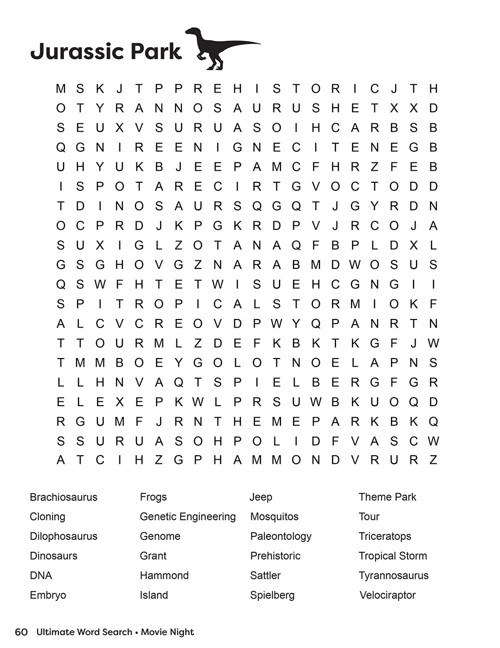 Ultimate Word Search Movie Night