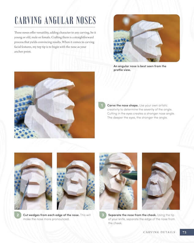 Learn to Whittle Fascinating People in Wood