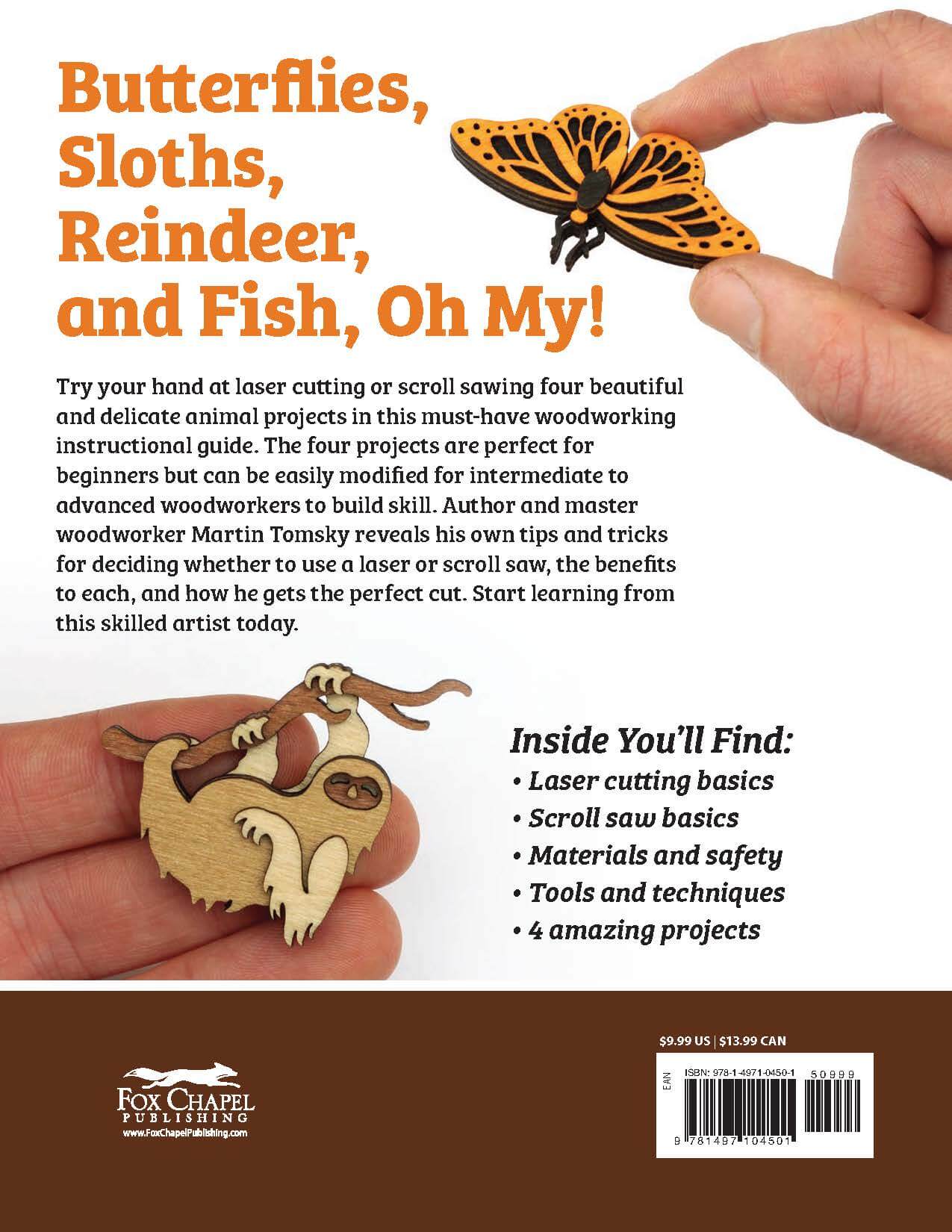 Layered Animal Projects for Your Laser Cutter and Scroll Saw