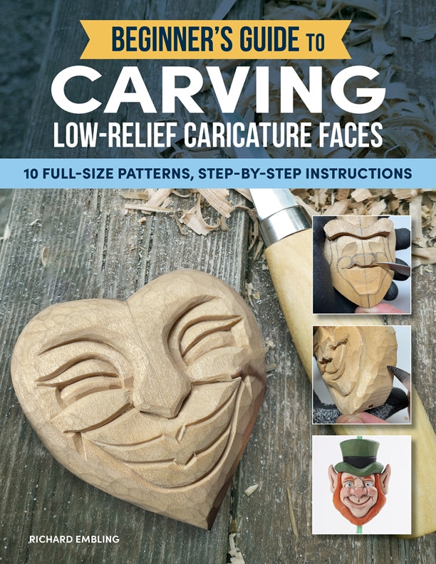 Beginners Guide to Carving Low-Relief Caricature Faces