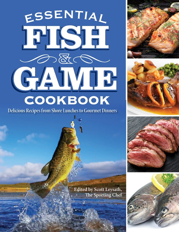 Cover of Essential Fish & Game Cookbook – Paperback / softback, ISBN 9781497104914