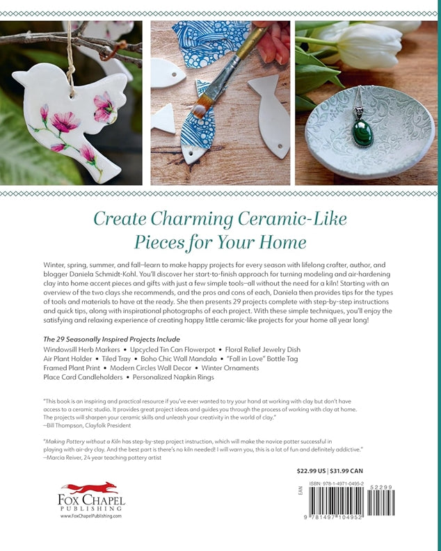 Inside Making Pottery without a Kiln – Paperback / softback, ISBN 9781497104952