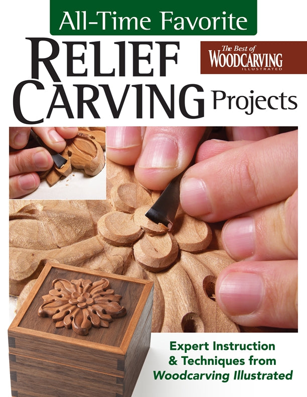 Cover of All-Time Favorite Relief Carving Projects – Paperback / softback, ISBN 9781497105379