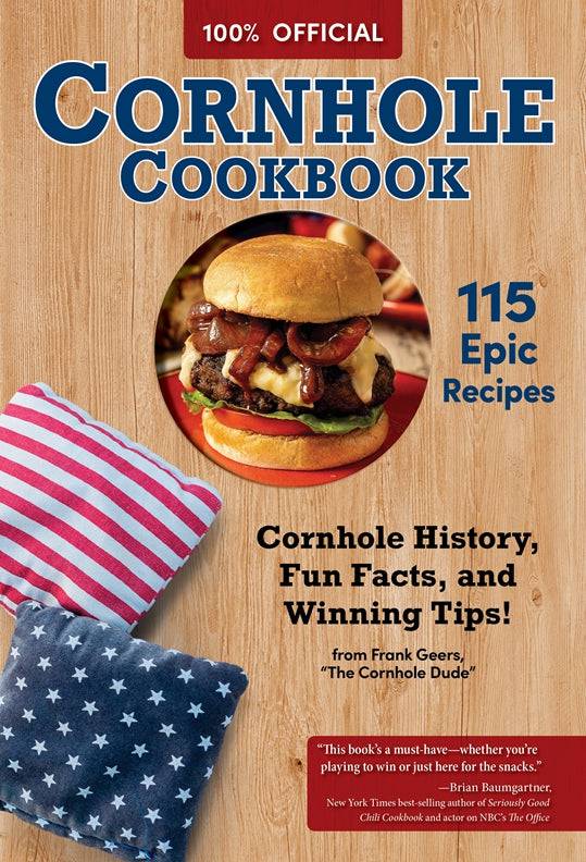 Cover of Official Cornhole Cookbook – Paperback / softback, ISBN 9781497105423