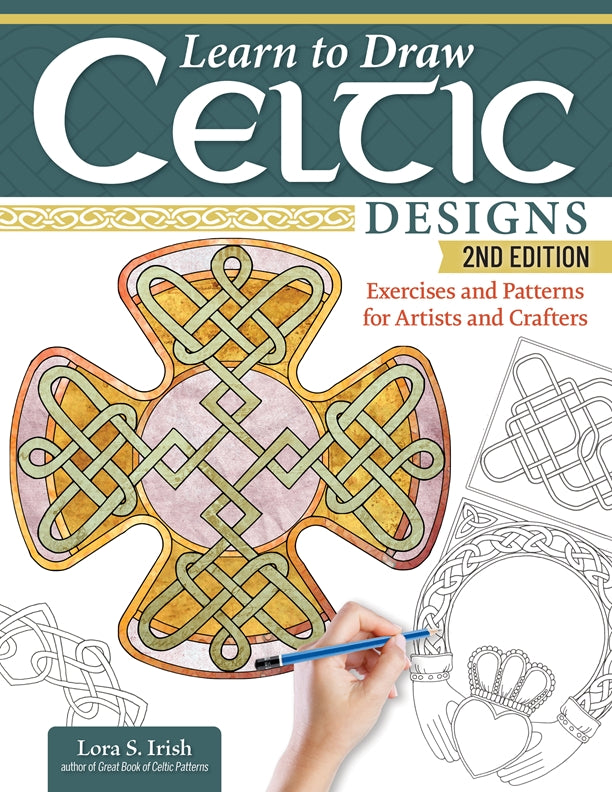 Cover of Learn to Draw Celtic Designs, 2nd Edition – Paperback / softback, ISBN 9781497106116