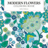 Modern Flowers Coloring Book