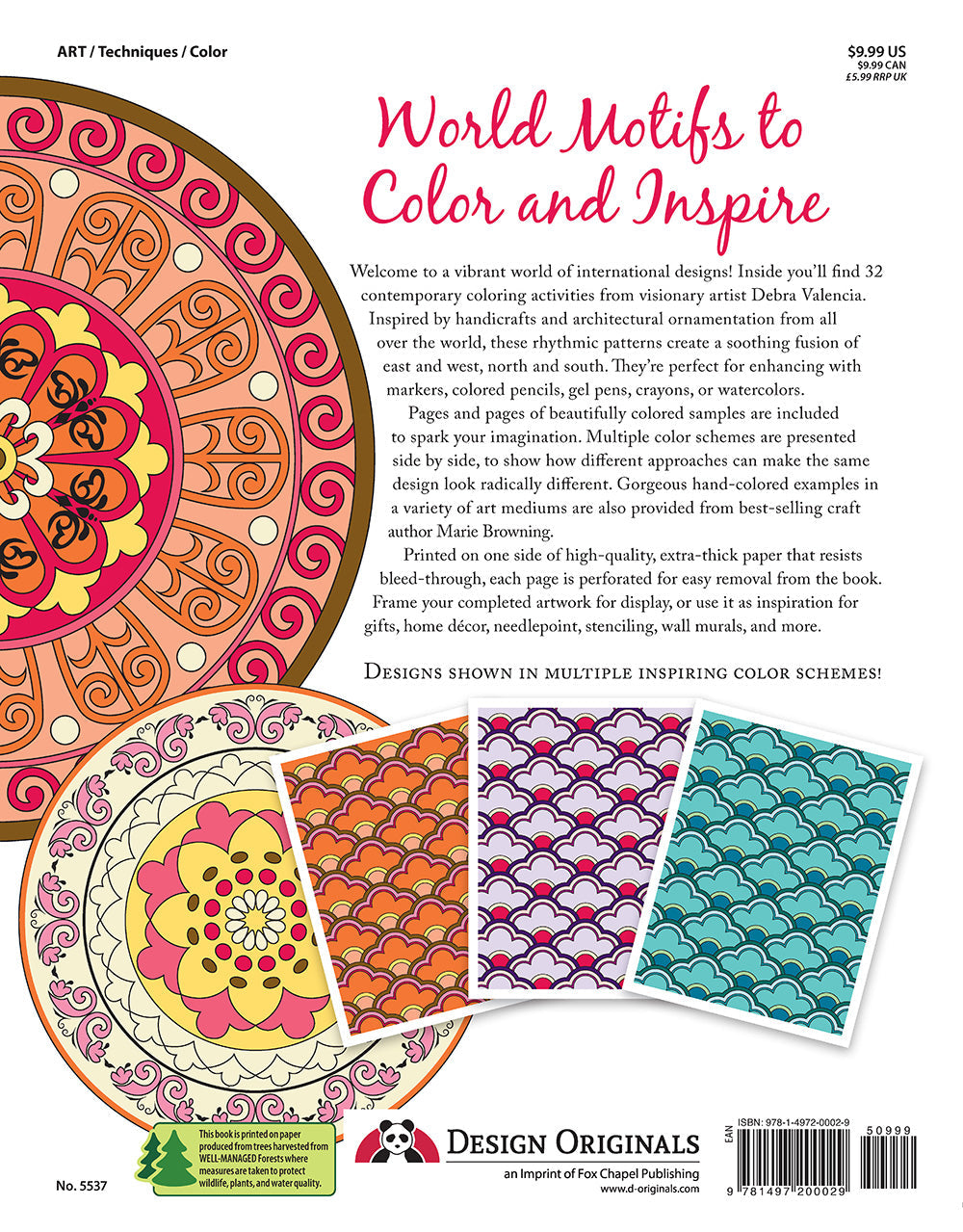 World Beat Designs: Mandalas and More Coloring Book