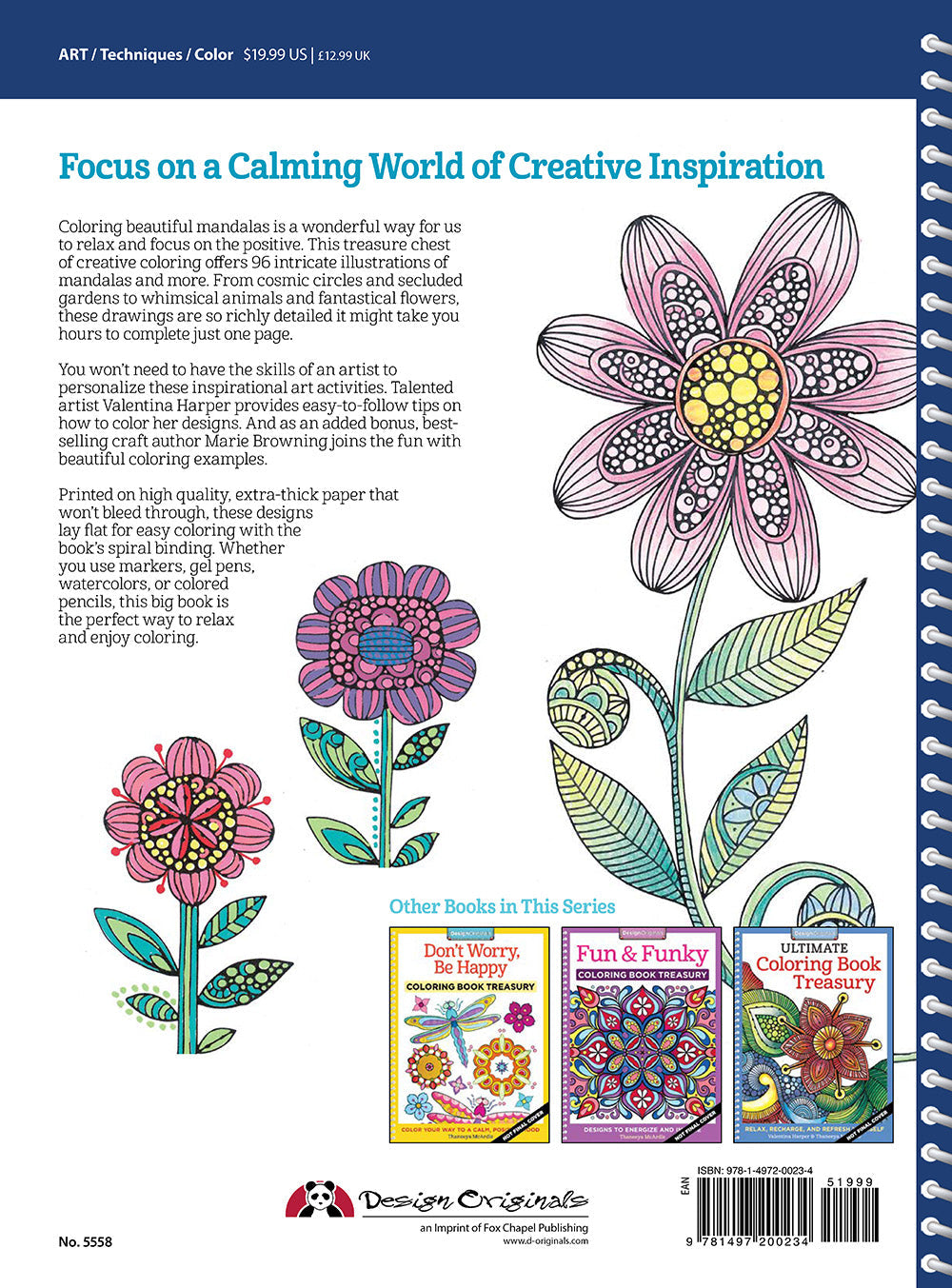 Mandalas and More Coloring Book Treasury