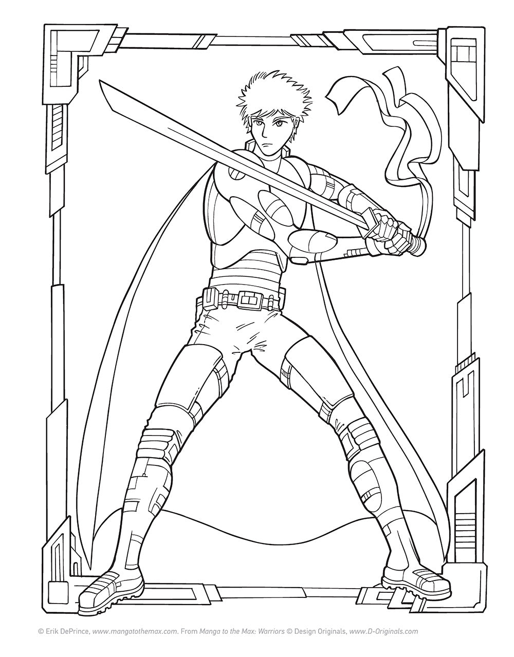 Manga to the Max Warriors