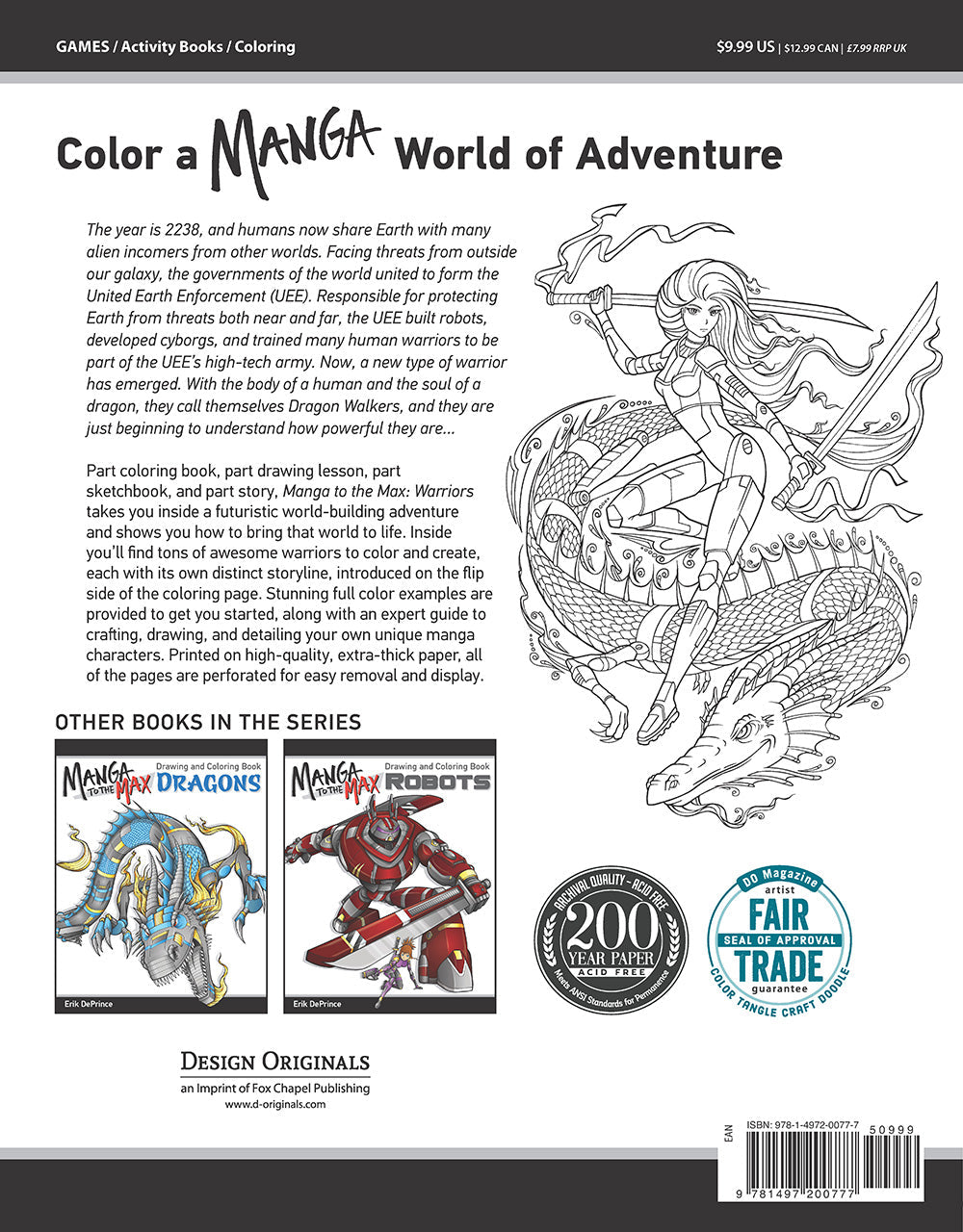 Manga to the Max Warriors