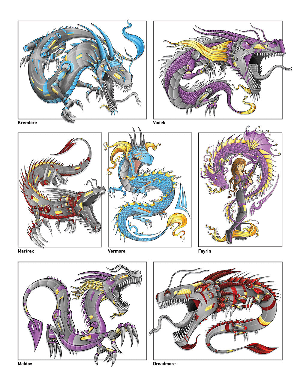Manga to the Max Dragons