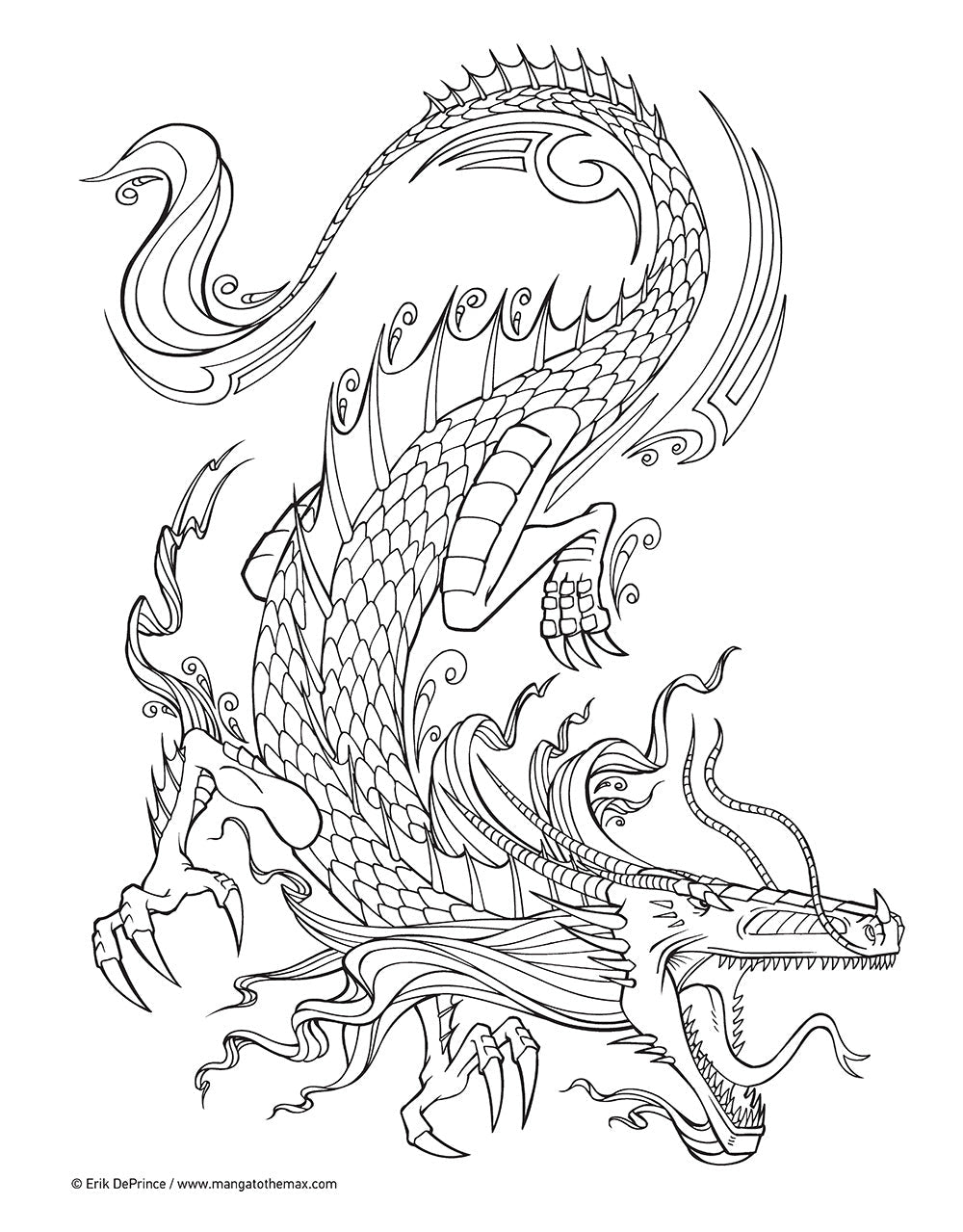 Manga to the Max Dragons