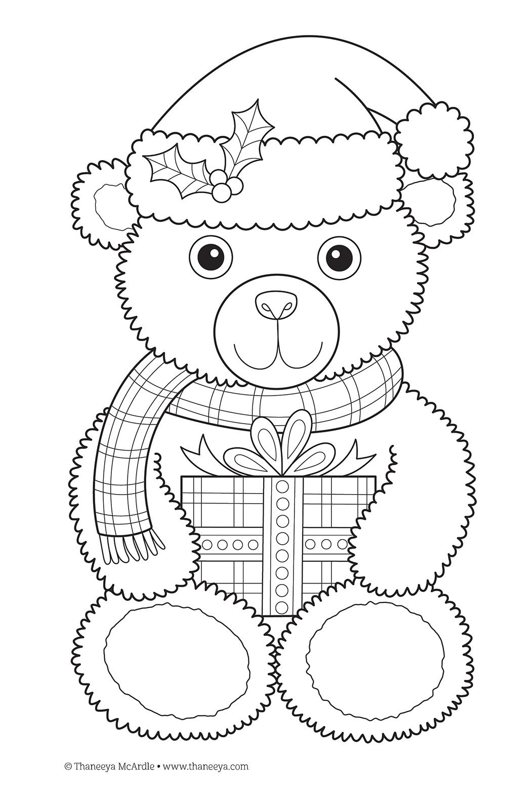Color Christmas Coloring Book