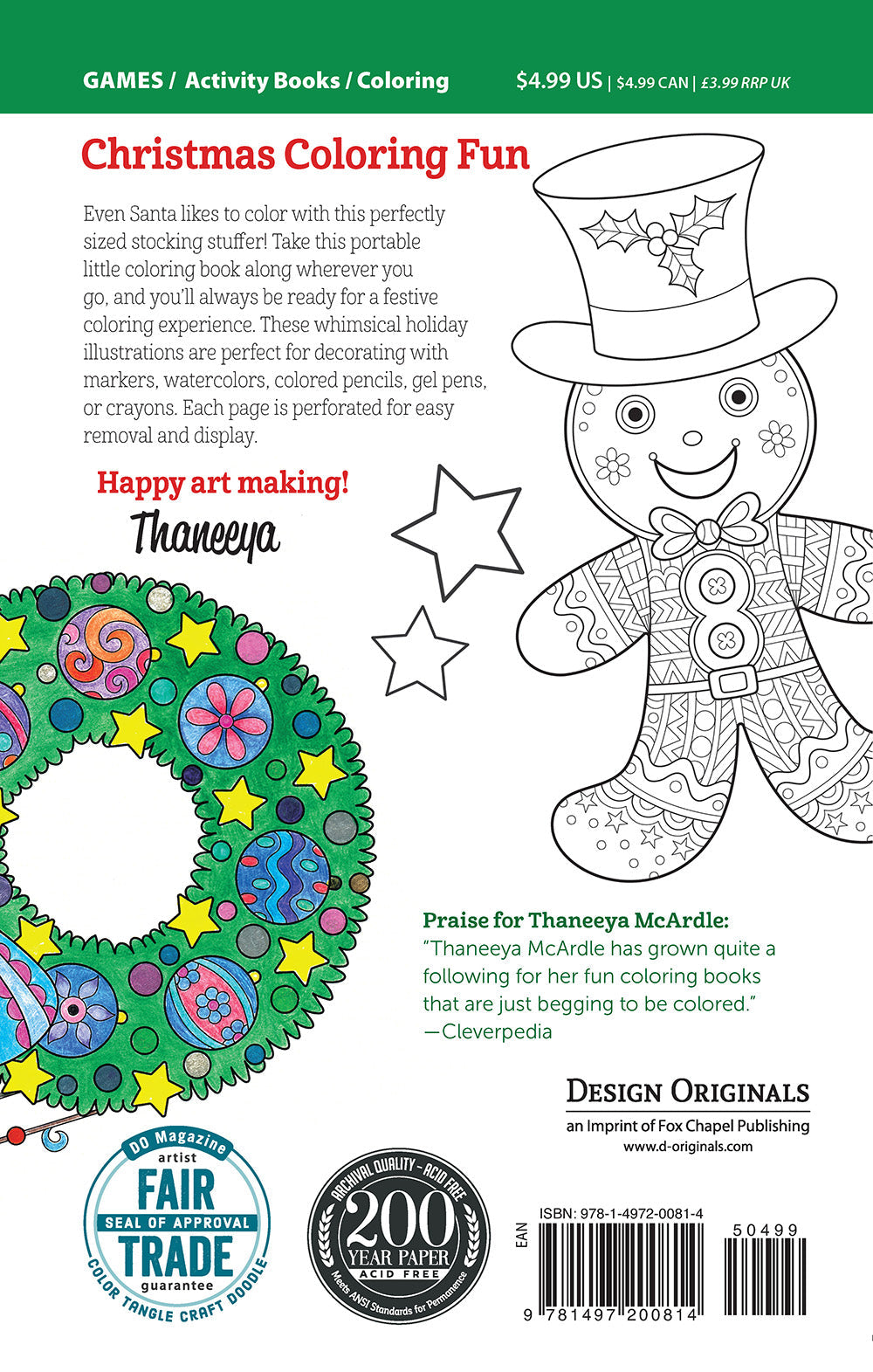 Color Christmas Coloring Book