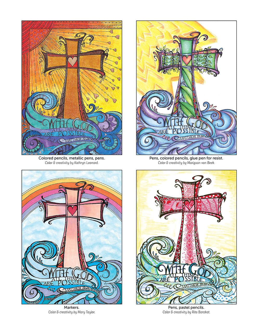 Expressions of Faith Coloring Book