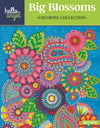 Hello Angel Big Beautiful Blossoms Coloring Collection