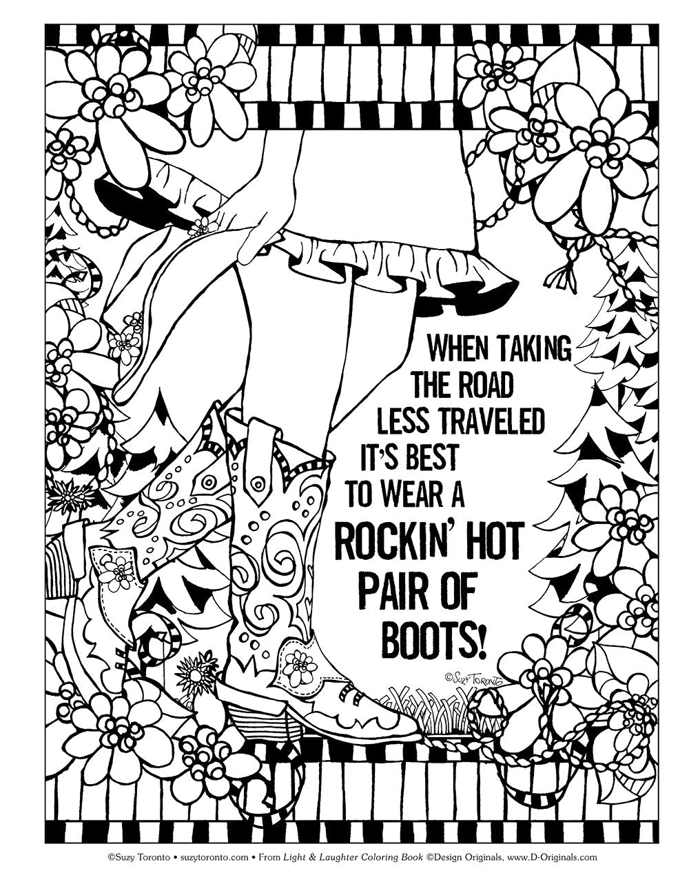 Light & Laughter Coloring Book