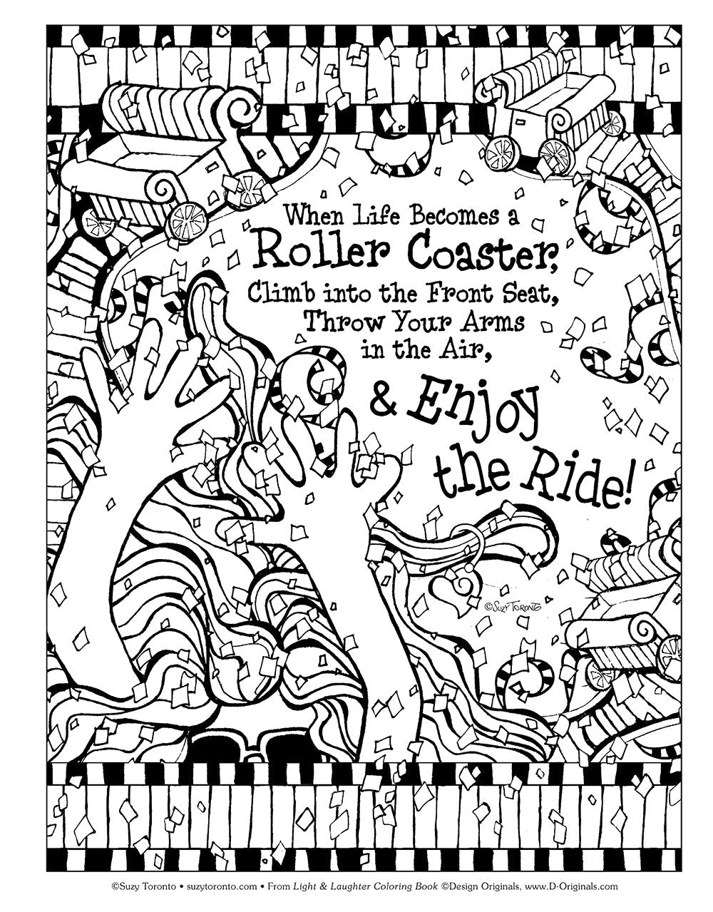 Light & Laughter Coloring Book