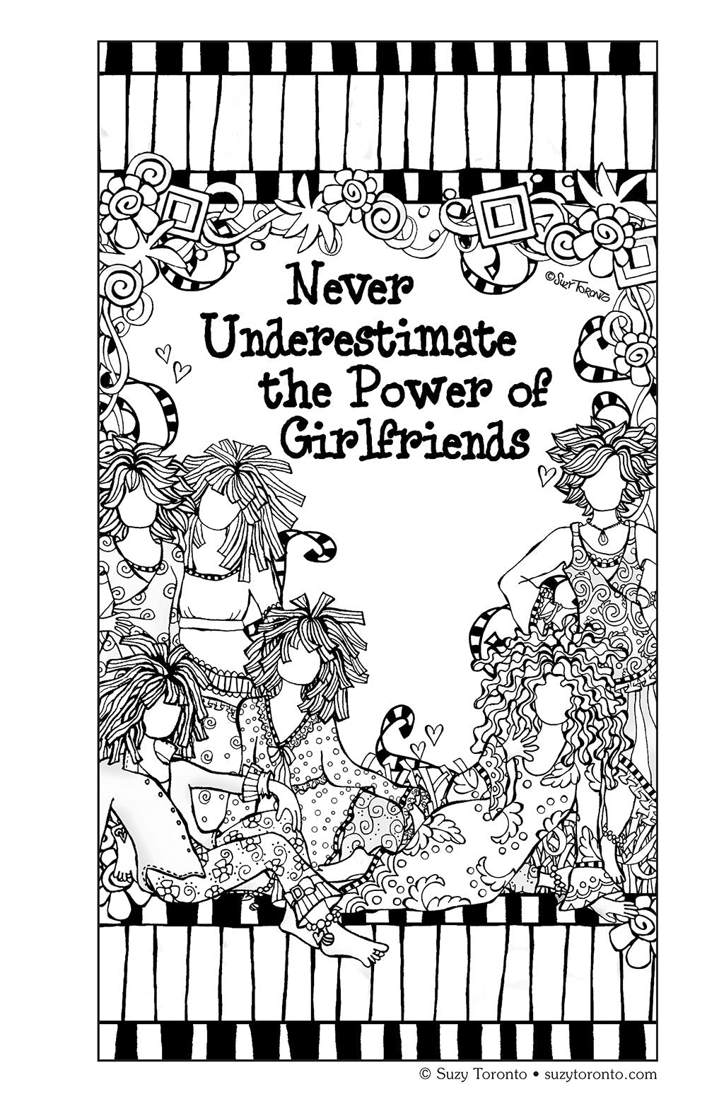 Color Sisterhood Coloring Book