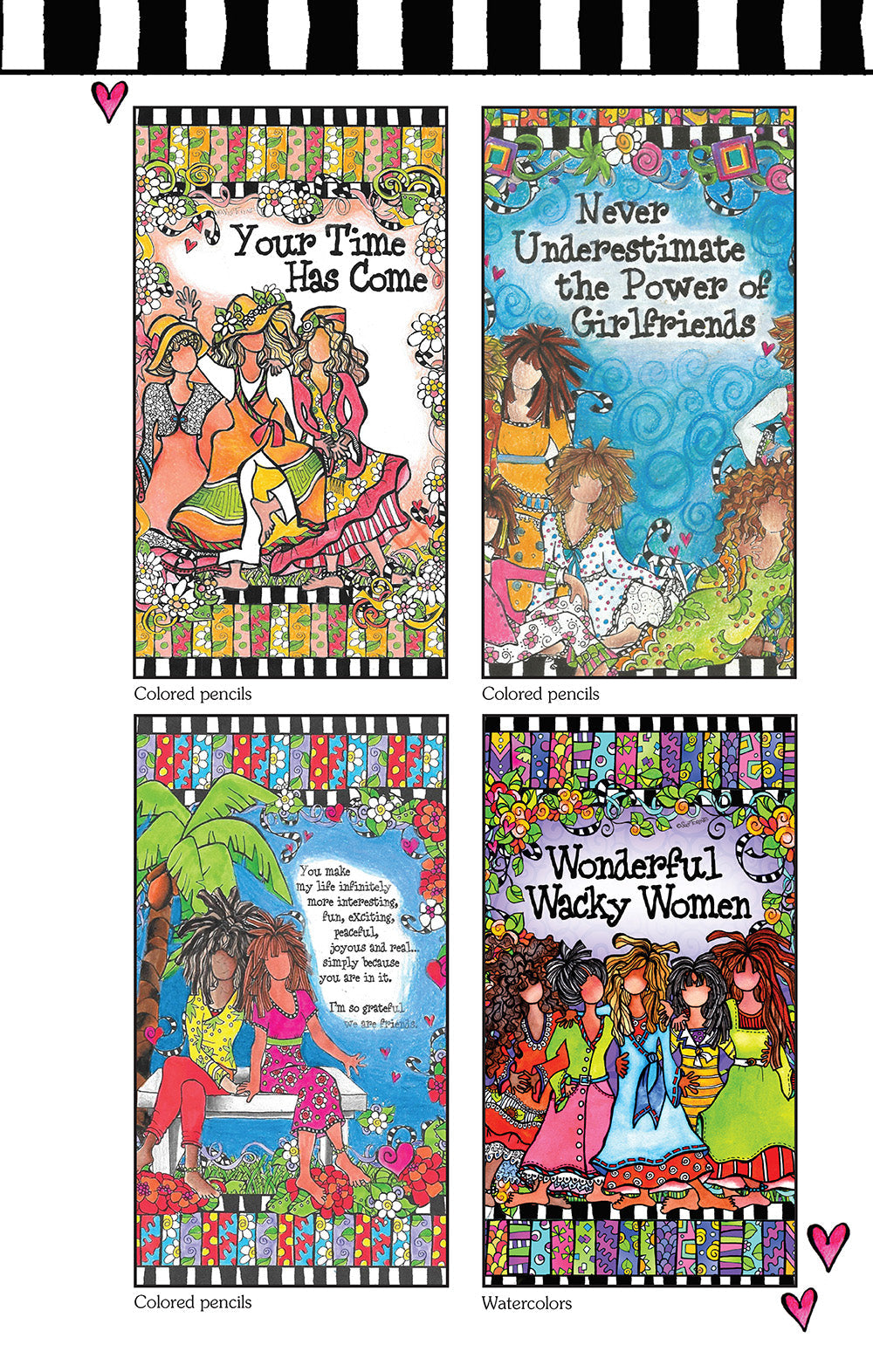 Color Sisterhood Coloring Book