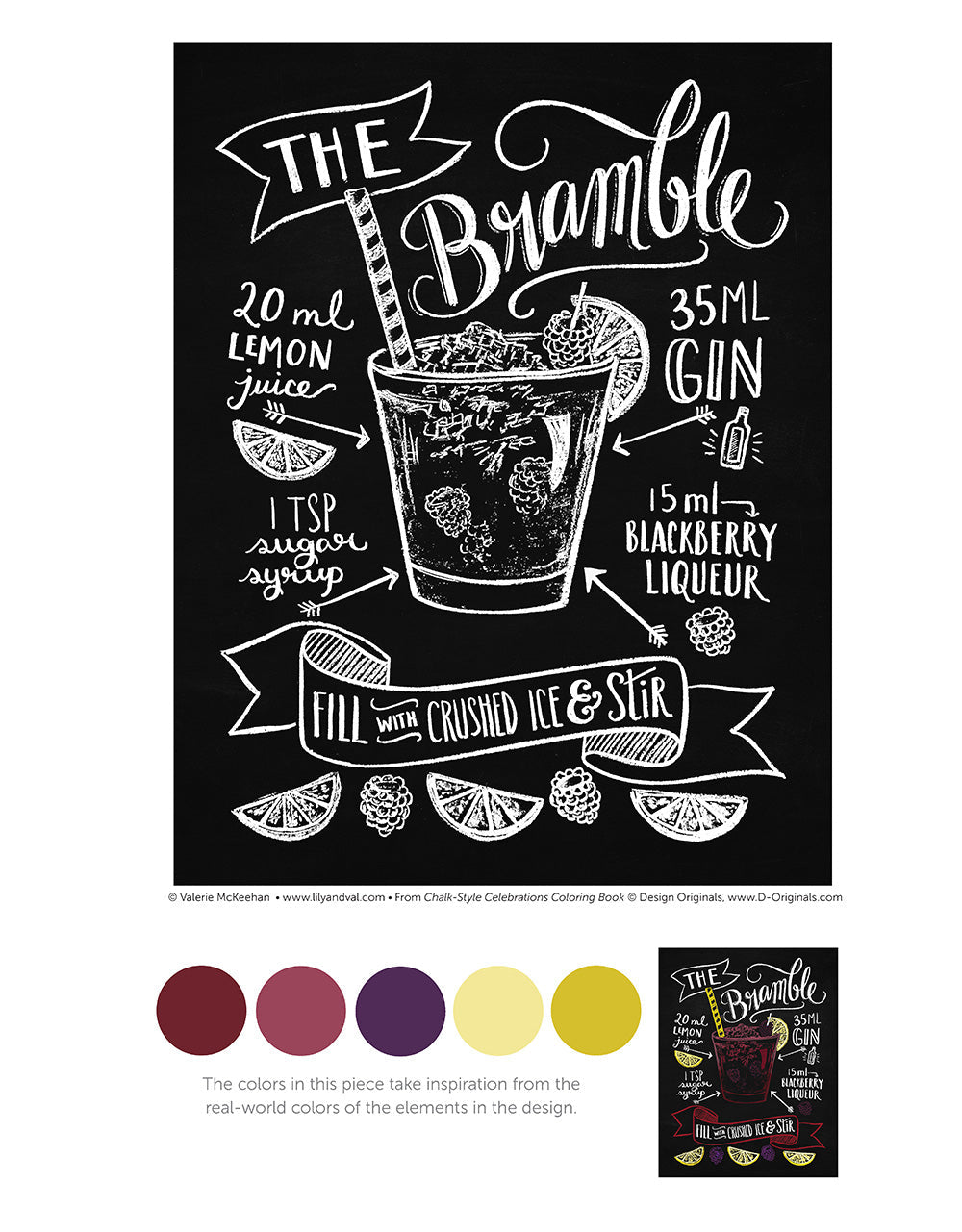 Chalk-Style Celebrations Coloring Book