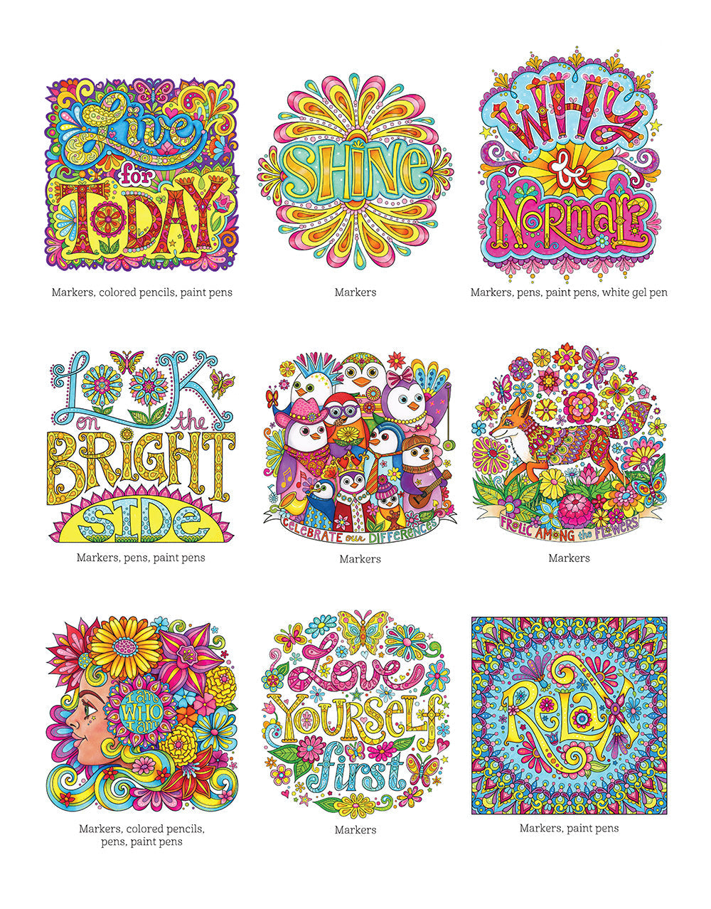 Live for Today Coloring Book
