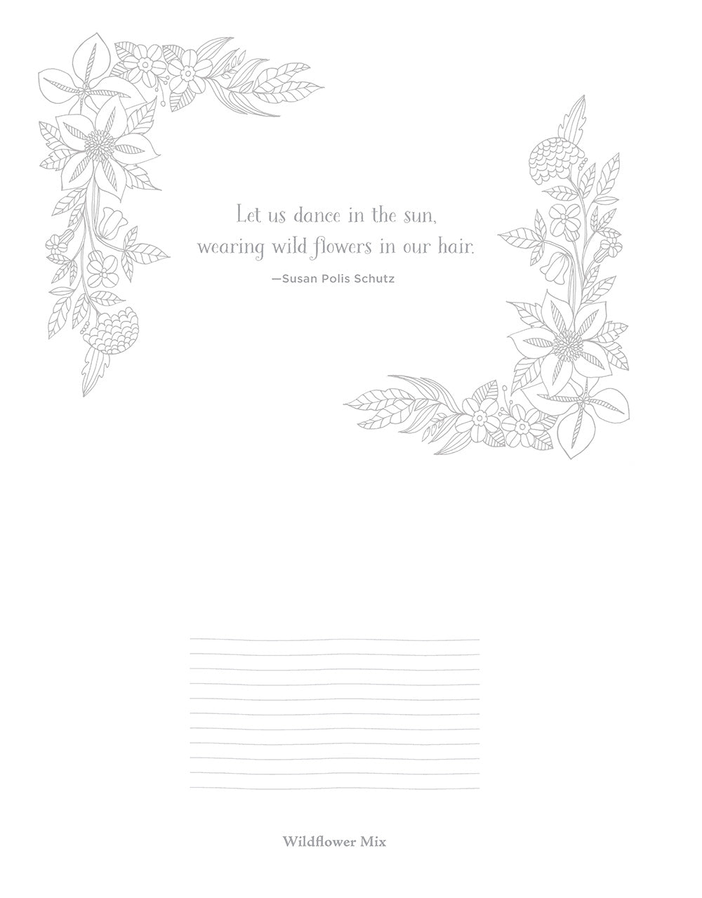 KC Doodle Art Beautiful Blooms Coloring Book