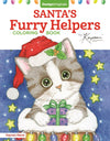 Santa's Furry Helpers Coloring Book