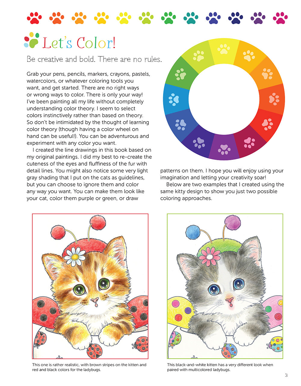 Santa's Furry Helpers Coloring Book