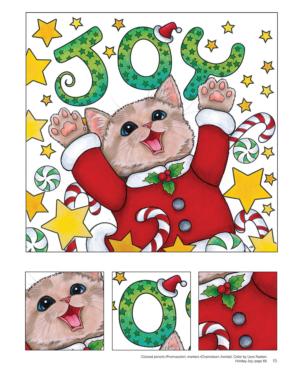 Santas Furry Helpers Coloring Book