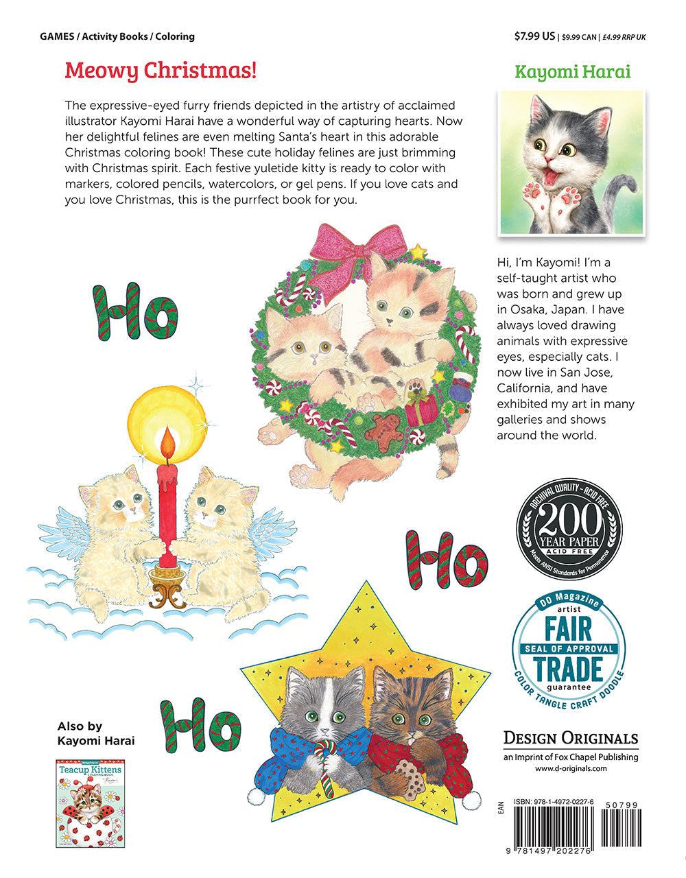 Santas Furry Helpers Coloring Book