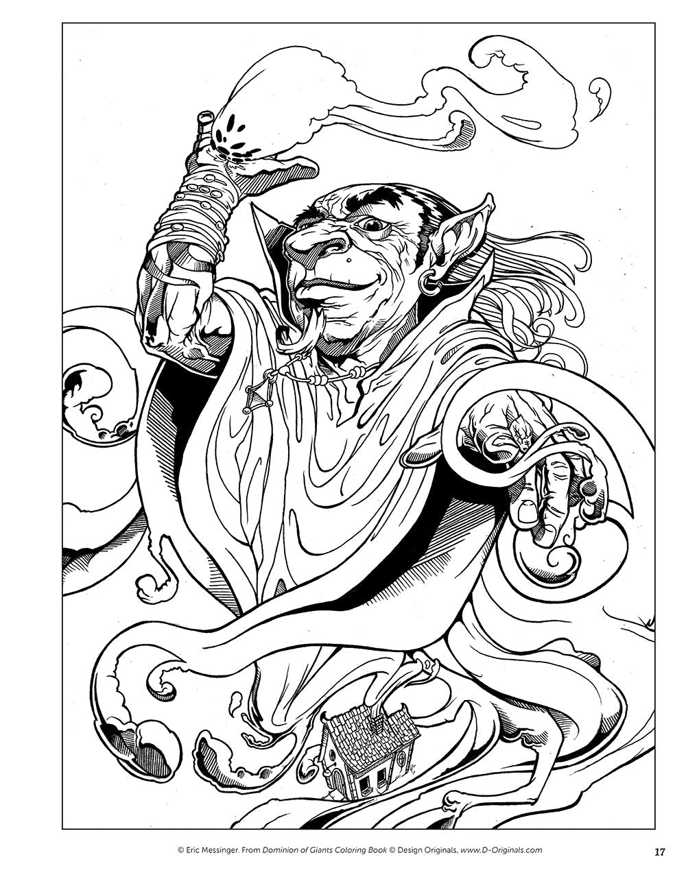 Dominion of Giants Coloring Book